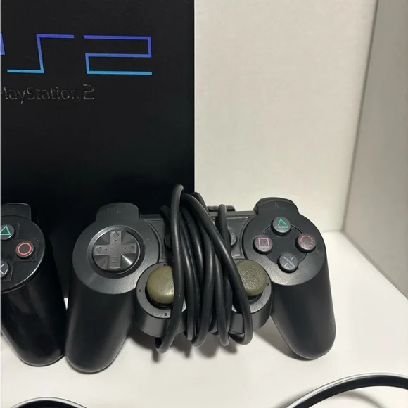 Ps2 console With 2 Controllers & 4 Games - Picture 4 of 10